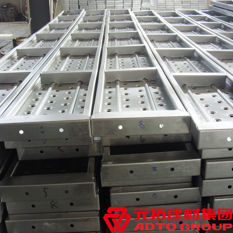 不同類型鋼跳板的尺寸和重量