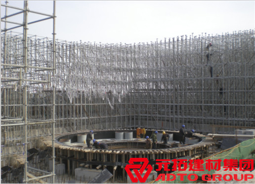 盤扣式腳手架租賃價格怎么計算 ？盤扣一噸每天多少錢？