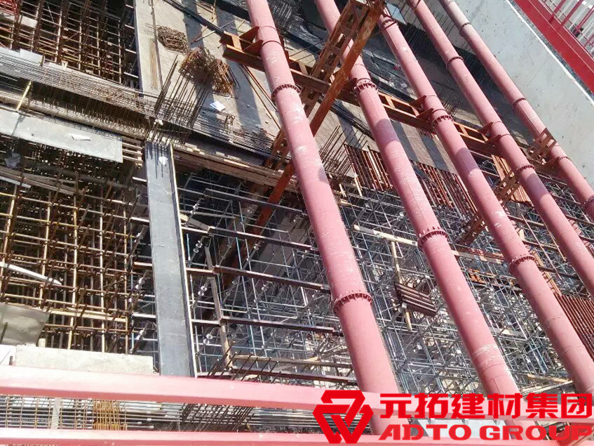 天津地鐵6號(hào)線項(xiàng)目使用元拓盤扣腳手架