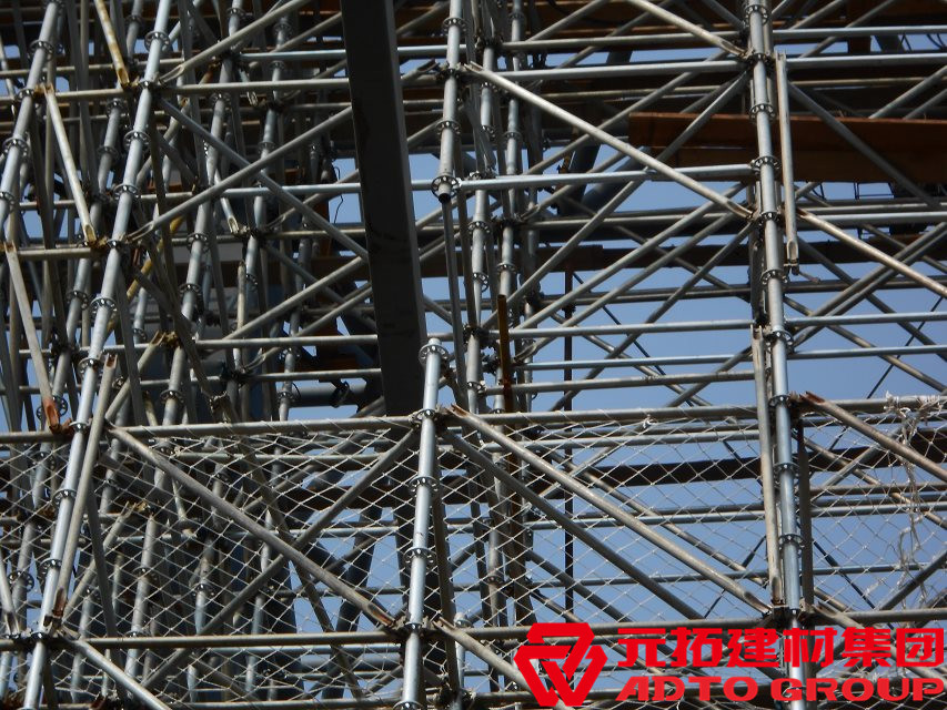 掌握盤扣式腳手架安裝的五大步驟