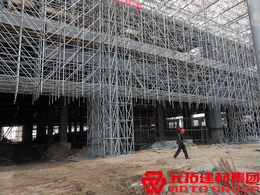 盤扣腳手架租賃哪家好？盤扣腳手架施工需要注意哪些特征？