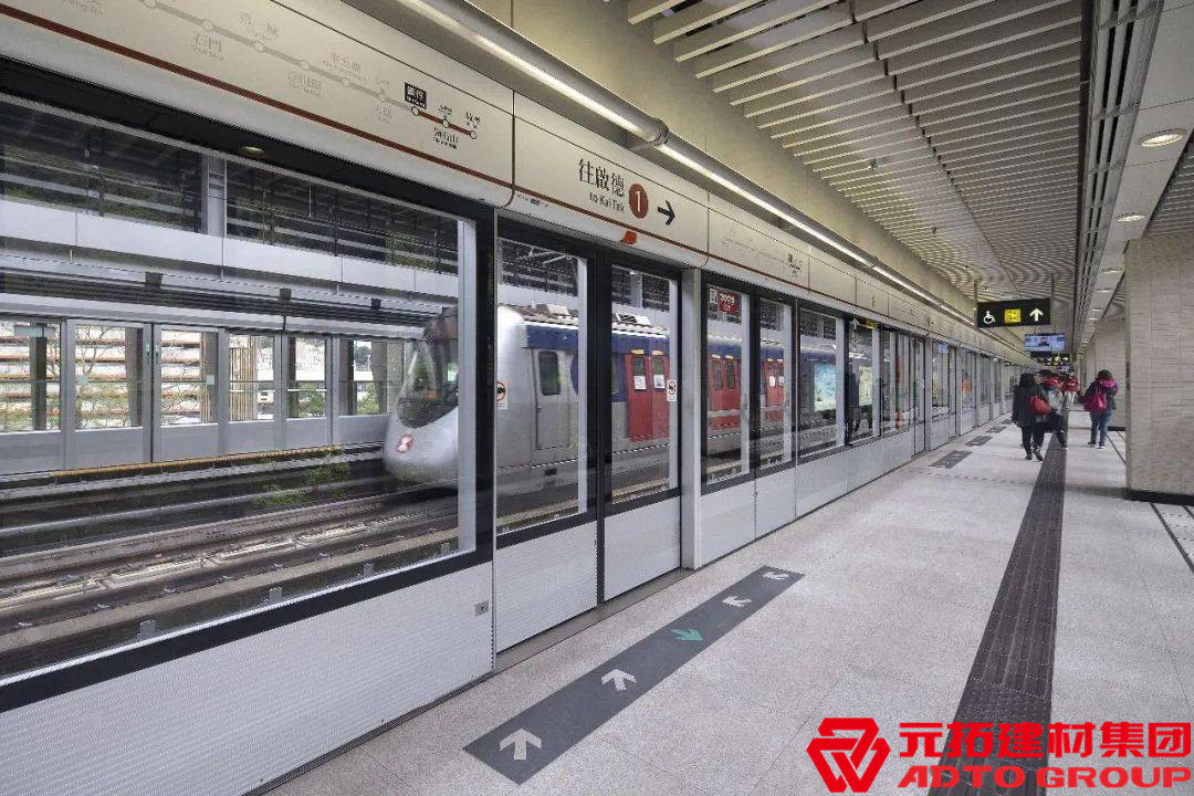 香港沙中線地鐵項目使用元拓盤扣式腳手架
