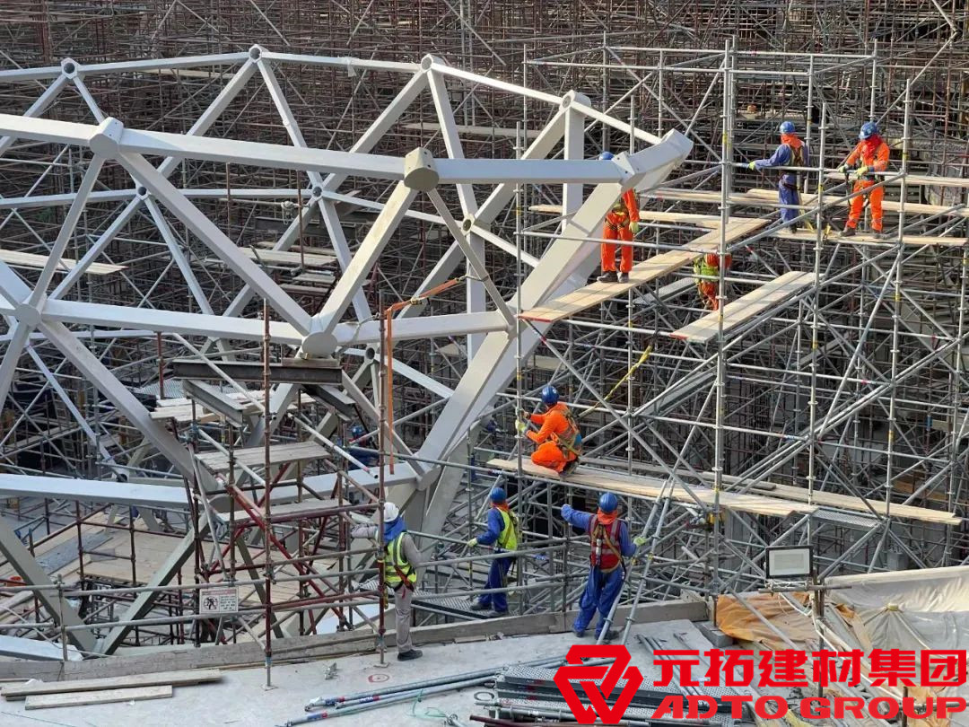  元拓腳手架應(yīng)用于哈馬德國(guó)際機(jī)場(chǎng)中央大廳擴(kuò)建項(xiàng)目