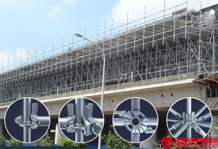 元拓盤扣腳手架在地鐵建設中的應用