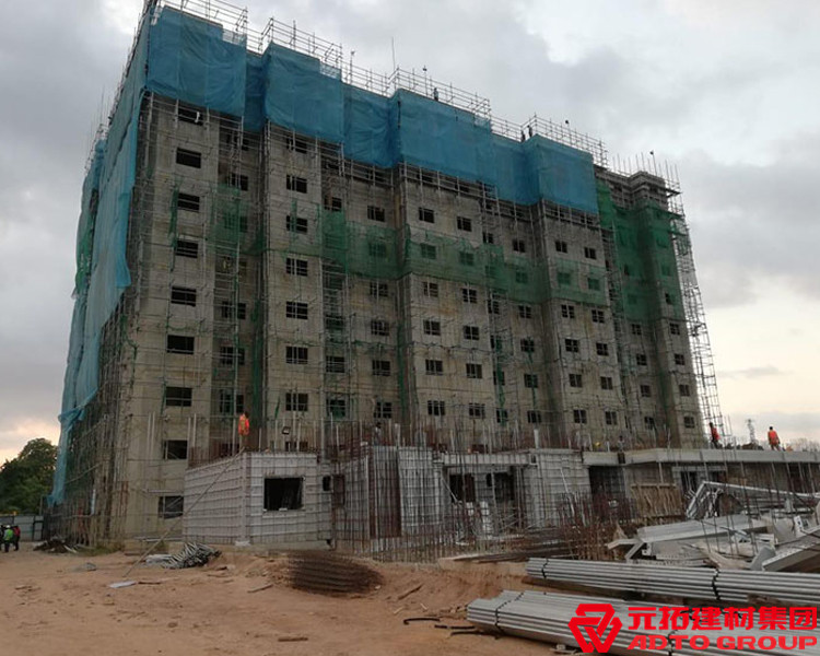 新加坡SP辦公樓項(xiàng)目使用元拓鋁合金模板