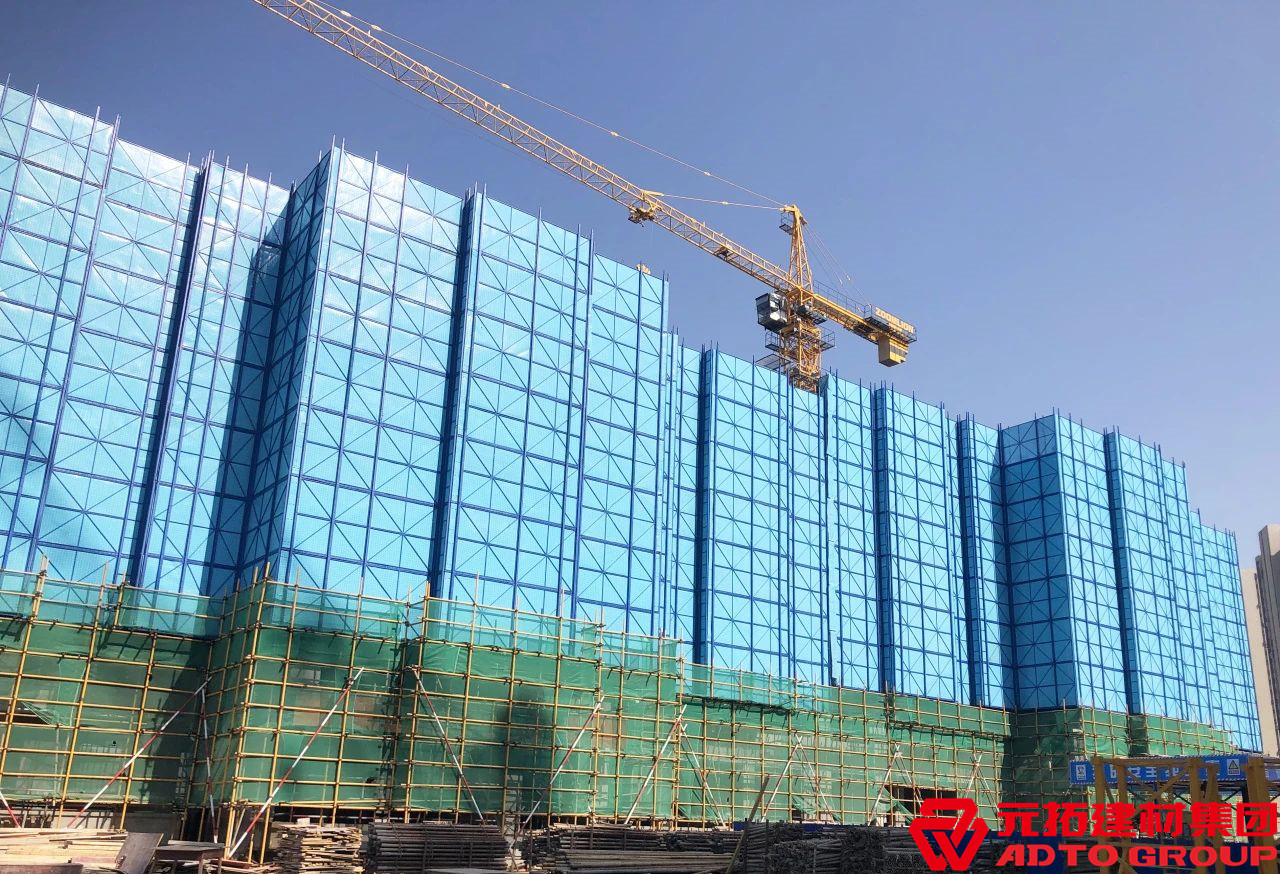 湖南瀏陽創(chuàng)意錦秀小區(qū)使用元拓鋁合金模板