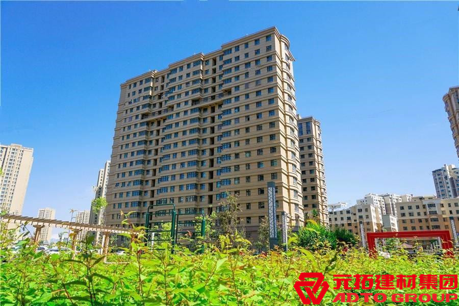 烏魯木齊福泰雅居項目工程使用元拓木模板