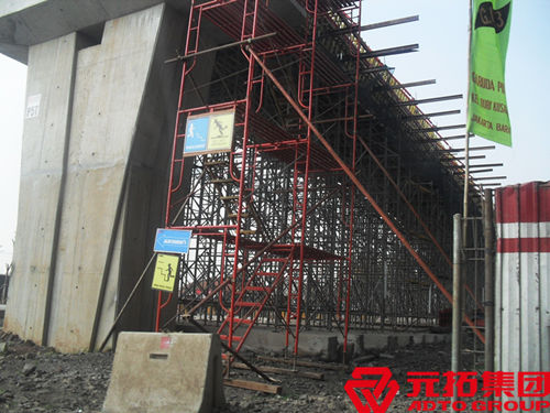 橋梁施工腳手架該如何搭設(shè)