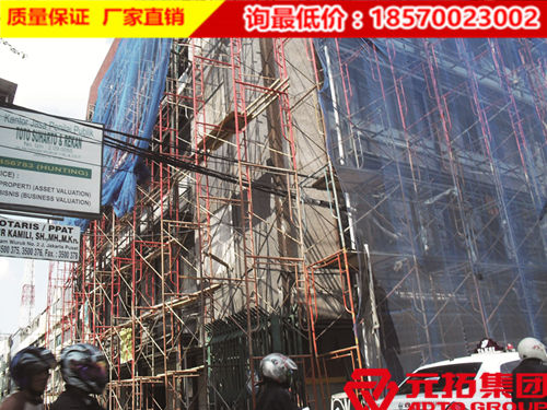 腳手架廠家?guī)私饽_手架制作標準