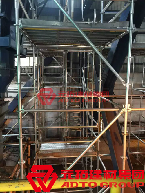 寧波臺(tái)塑PP裝置檢修 使用產(chǎn)品：盤扣式腳手架