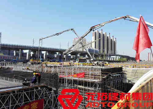 內(nèi)蒙古呼和浩特市鐵路下穿立交橋