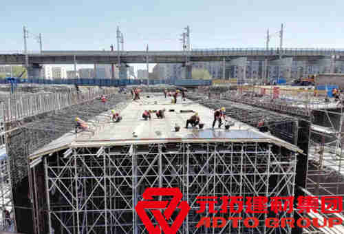 內(nèi)蒙古呼和浩特市鐵路下穿立交橋