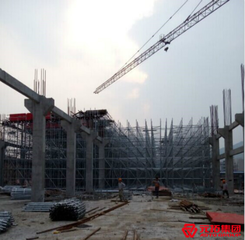 浙江諸暨次塢鑄造廠房高支模項(xiàng)目工程圖