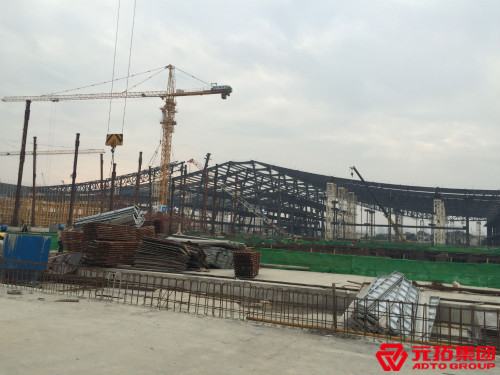 湖南長沙國際會展中心  使用產品：鍍鋅鋼跳板