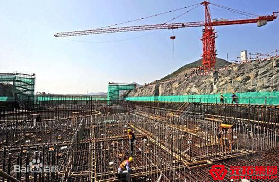 三門核電工程   使用產(chǎn)品：腳手架扣件（鍛造扣件和鑄鐵扣件）