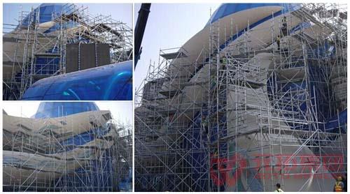 圓盤(pán)腳手架和鋁合金模板都是新型綠色模架的典型代表