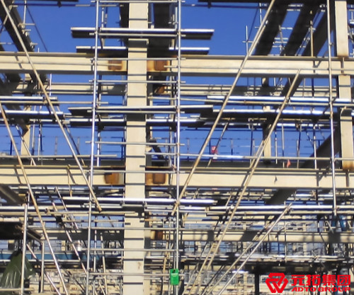 中石油云南1000萬噸/年煉油工程項(xiàng)目使用鋼管扣件整理效果