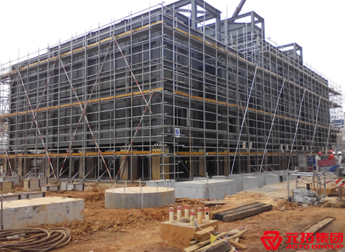 中石化第十建設(shè)有限公司神華寧煤煤制油工程項目  使用產(chǎn)品：鋼管扣件