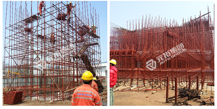 碗扣式腳手架搭設(shè)事項