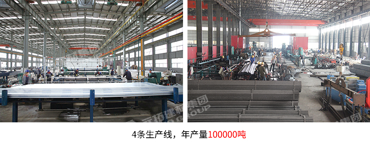 元拓鍍鋅架子管研發(fā)與檢
測