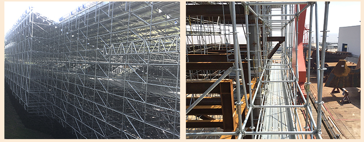 圓盤腳手架施工案例