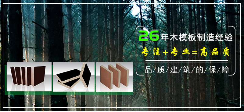 覆膜清水模板  圖1