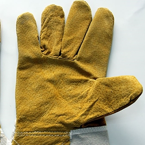 圖片 短反絨半皮手套