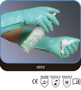圖片 丁腈化學(xué)防護(hù)手套