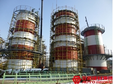 濟(jì)南煉油廠(chǎng)使用元拓鋼跳板