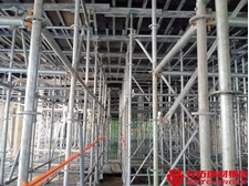越南estella住宅樓項(xiàng)目使用元拓盤(pán)扣式腳手架
