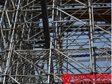 元拓盤(pán)扣式腳手架應(yīng)用于江西九江電廠(chǎng)